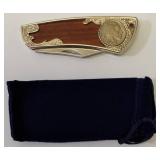 The American Historic Society Pocket Knife with Cover (View Photos)