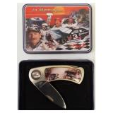 NASCAR In Memory... Dale Earnhardt 3 Pocket Knife with Storage Tin (View Photos)