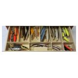 Plano 5 Tray Tacklebox "Top & 4 pullout trays with 100