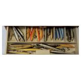 Plano 5 Tray Tacklebox "Top & 4 pullout trays with 100