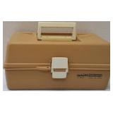 Woodstream Tacklebox loaded with many damaged RAPALAS mostly lips customized for use, repair, or parts.