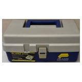 PLANO 3100  Tacklebox with damaged RAPALAS mostly lips customized for use, repair, or parts.