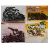 Lot of Berkley Power Bait 4" & 3" Craws