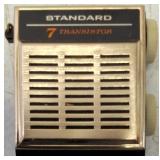 Vintage Standard 7 Transistor Radio with Ear Buds (View Photos)
