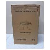 Sunset Lighting| Bixby Vanity Bright Satin Nickel - 2  Lights qty of 4