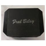 Fred Belany |  Mens &  Woman Analog Watch Set Quartz Stainless Steel