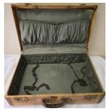 Vintage | Mustard Aero Pak Suitcase MCM Satin Lining, Hard Case