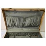 Vintage | Mustard Aero Pak Suitcase MCM Satin Lining, Hard Case