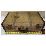 Vintage | Mustard Aero Pak Suitcase MCM Satin Lining, Hard Case