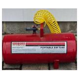 Sears Craftsman 2HP Air Compressor/Paint Sprayer with Sanborn Portable Tank and Reel Hose