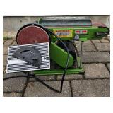Central Machinery Belt/Disc Sander with Dry/Wet Sanding Block
