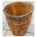 Two Vintage Wood Crates from Western World Champion Ammunition plus Clicquot Club Beverages and Vintage Nail Wooden Barrel Keg