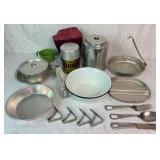 Vintage Camping Cooking Lot