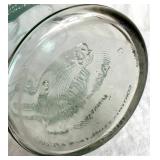 Vintage Glenwood Inglewood Famous Spring Water Glass 1/2 Gallon Water Bottle