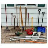 Yard Tools Lot