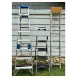Ladder Bundle - 2 Ladders and Step Stool