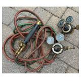 Craftsman Settling Torch and Regulators plus Weller Soldering Gun and Pen