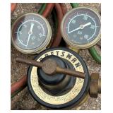 Craftsman Settling Torch and Regulators plus Weller Soldering Gun and Pen