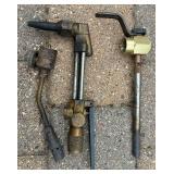 Craftsman Settling Torch and Regulators plus Weller Soldering Gun and Pen