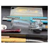 Thayer and Chandler Airbrush Set with additional Air Brushes and Nozzles/Needles