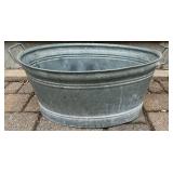 Gedneys 3 gallon Salad Dressing Container and Galvanized Metal Bucket Collection