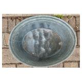 Gedneys 3 gallon Salad Dressing Container and Galvanized Metal Bucket Collection