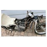 Vintage Yahama Motorcycle -Project Bike for Parts Only