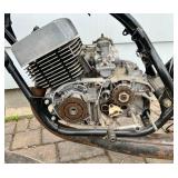 Vintage Yahama Motorcycle -Project Bike for Parts Only