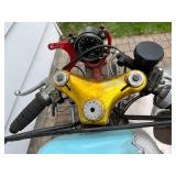 Vintage Kawasaki Motorcycle - Project Bike for Parts Only