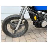 Vintage Kawasaki Motorcycle - Project Bike for Parts Only