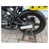 Vintage Kawasaki Motorcycle - Project Bike for Parts Only