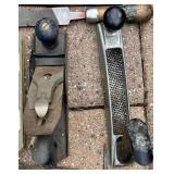 Assortment of Files, Molding Head Set, Wood Rasp with Metal Tool Box