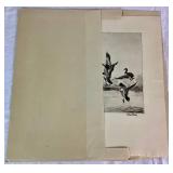 "Lake Erie Mallards" Talio-Crome Print by Richard E Bishop