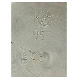 Blue Pottery Bundle-2 Creamers and Serving bowl