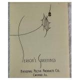 "Old Inn, Winchester" Matted Watercolor Print by A.F. Mettel