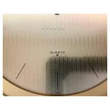 Vintage Gold Toned Seiko Wall Clock 11"