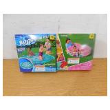 H2O GO Swim Splash Pad and Kid