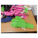 Assortment of flip-flops