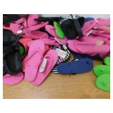 Assortment of flip-flops