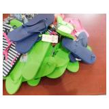 Assortment of flip-flops