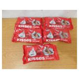 (5) Hersheys Kisses Milk Chocolate 8 oz.