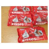 (5) Hersheys Kisses Milk Chocolate 8 oz.