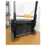 Dewalt pack Out tool Box on wheels.