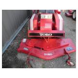 Toro mower with 60" deck and bagger...
