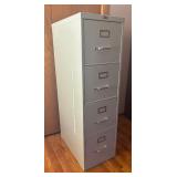 Filex Four Drawer Metal File Cabinet