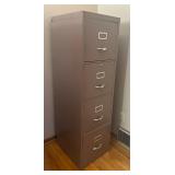Four Drawer Metal File Cabinet