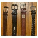 Four Belts by Eddie Bauer, Relic and More