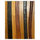 Four Leather Belts