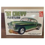 New 1971 Duster 340, 1951 Chevy Fleetline and Henry J Model Car Kits