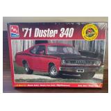 New 1971 Duster 340, 1951 Chevy Fleetline and Henry J Model Car Kits